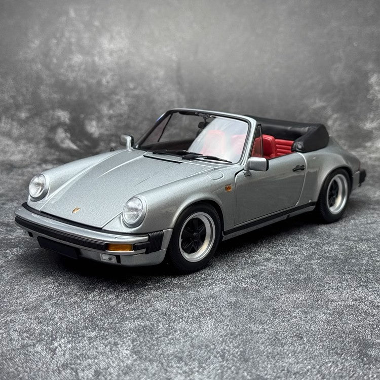 Minichamps 1:18 Porsche 911 1983 CARRERA 3.2 TARGA Alloy Simulation Car Model