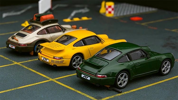 AR 1:64 Porsche RUF Rodeo Concept 2020 Alloy Car Models Porsche 911