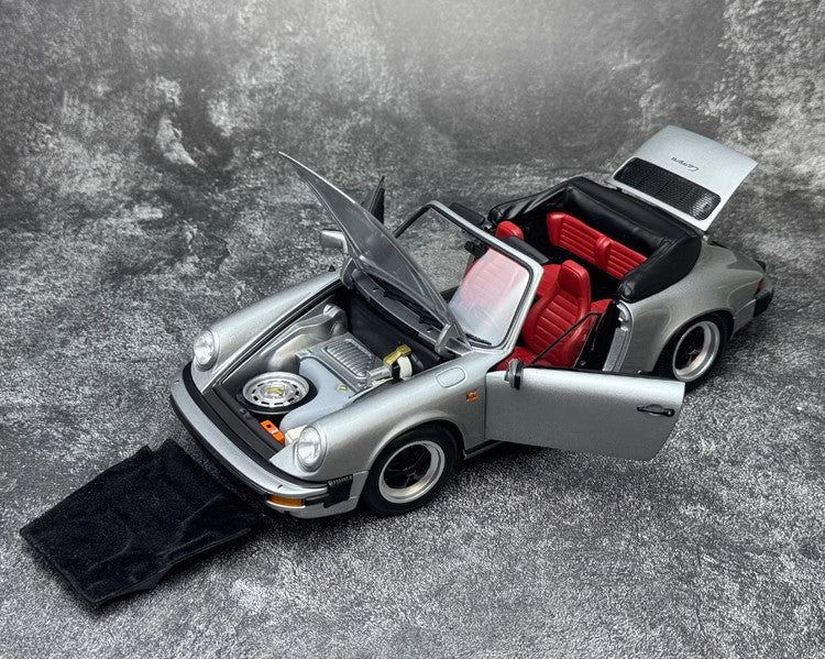 Minichamps 1:18 Porsche 911 1983 CARRERA 3.2 TARGA Alloy Simulation Car Model