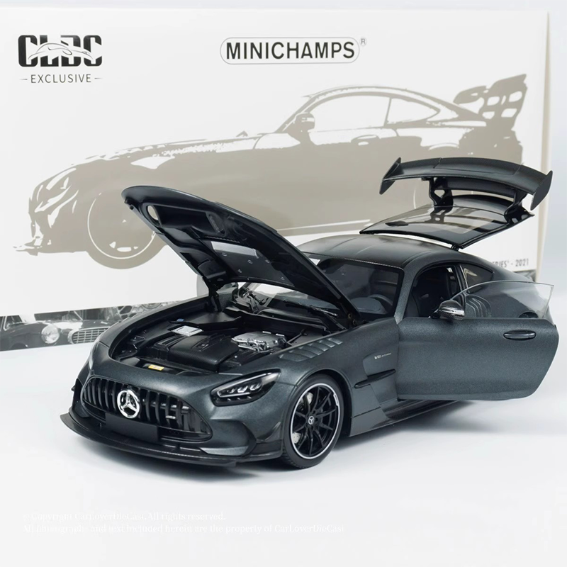 Minichamps 1:18 Mercedes AMG GT BLACK SERIES Starburst Alloy Car Model Simulation