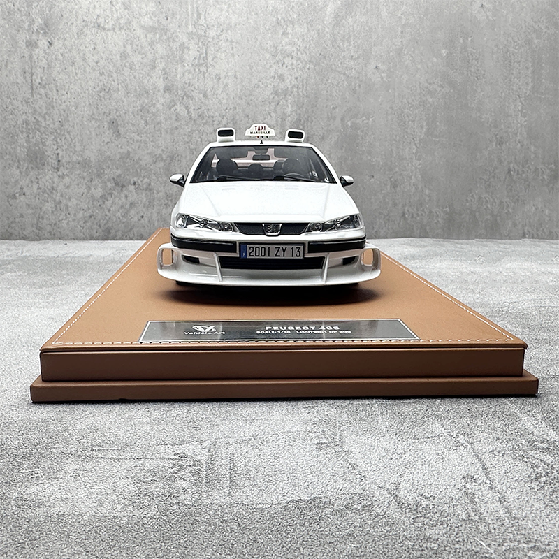 Vehicle Art Peugeot 406 Taxi Resin Car Model Collection 1 18 Taxi Express