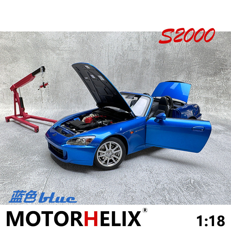 MH S2000 AP2 Limited Edition Simulation Alloy Car Model 1 18 with Engine