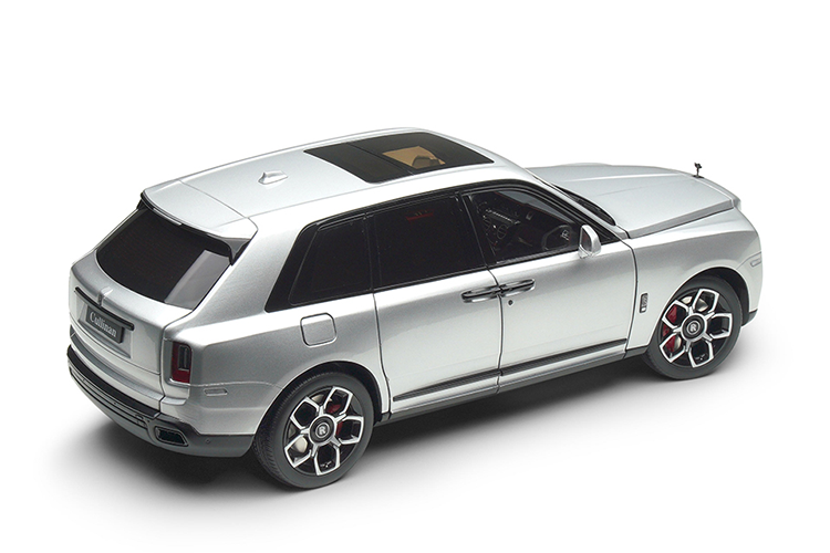 Original Rolls-Royce Cullinan 1:18 Diecast full open double BB wheels simulation car model adult toys