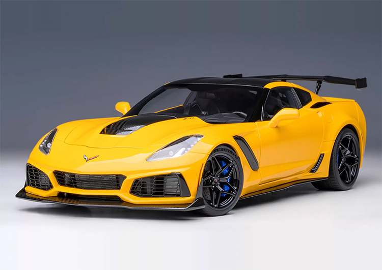 CHEVROLET CORVETTE C7 ZR1 alloy model car 1:18 AUTOart