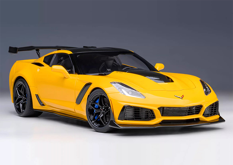 CHEVROLET CORVETTE C7 ZR1 alloy model car 1:18 AUTOart