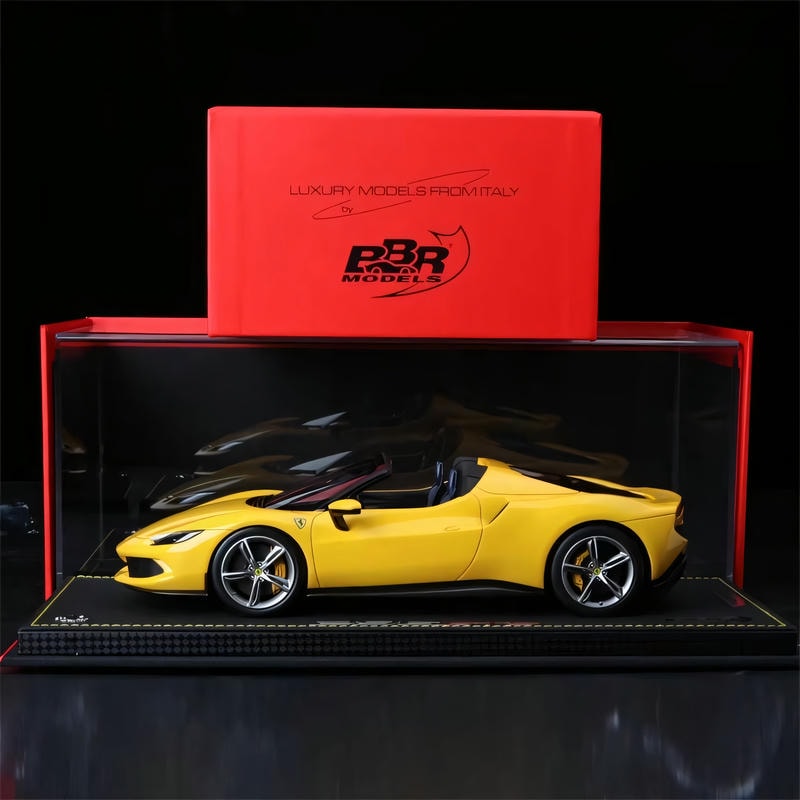 BBR 1:18 Ferrari 296 GTS Supercar Collection Limited Edition Resin Static Model