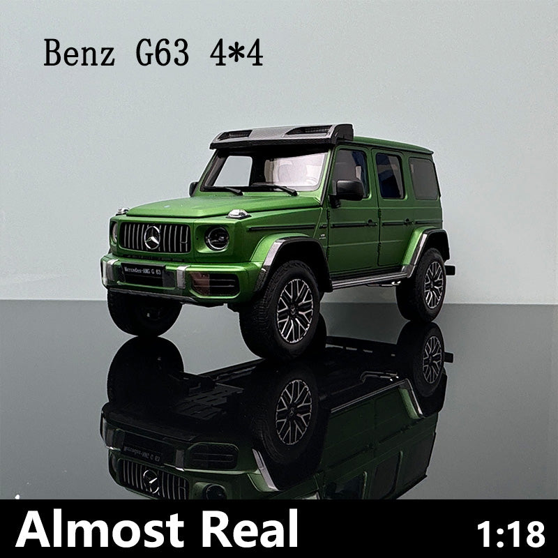 AR Almost real 1/18 Mercedes-Benz G63 4*4 off-road vehicle simulation alloy car models