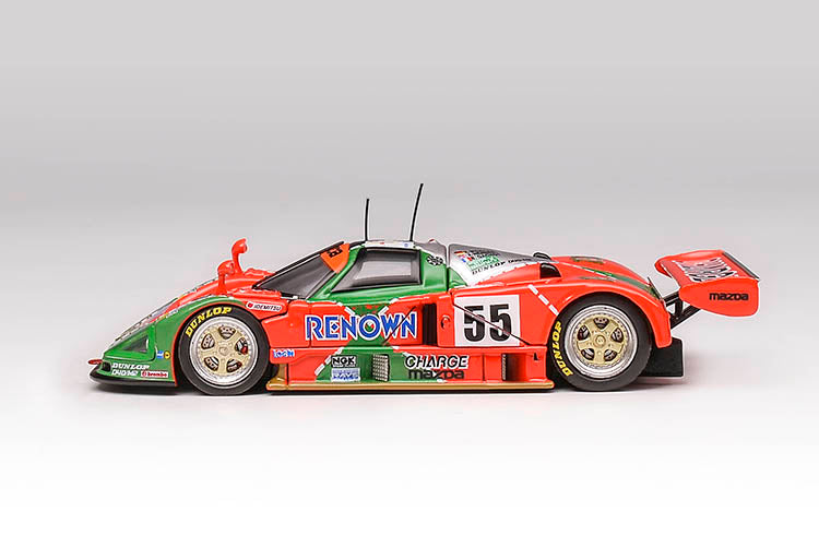 Pre-sale MOTORHELIX 1/64 Mazda Mazda 787B Alloy Simulation Racing Car Model