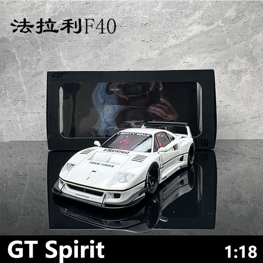 GT Spirit 1:18 Ferrari LB Works F40 2023 Resin Car Model GT470 Collection