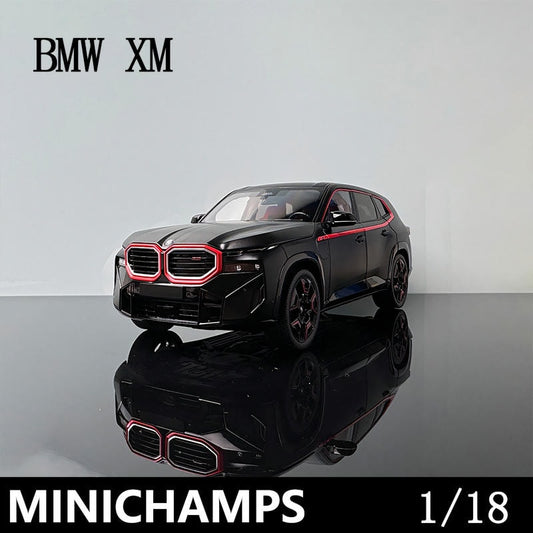 MINICHAMPS 1/18 BMW XM 2023 Alloy Full Open Model Car