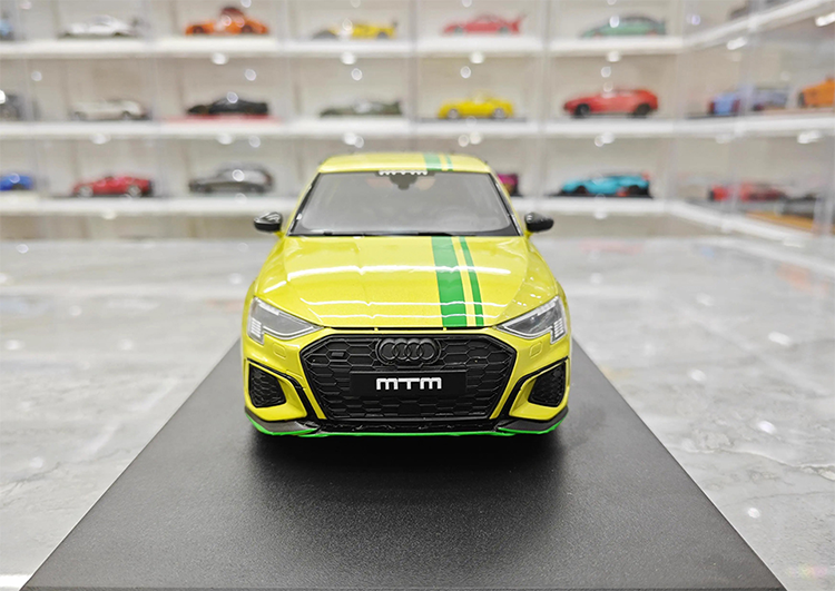 GT Spirit Audi S3 AUDI MTM Limited Edition Simulation Resin Car Model Collection 1/18th Ornament