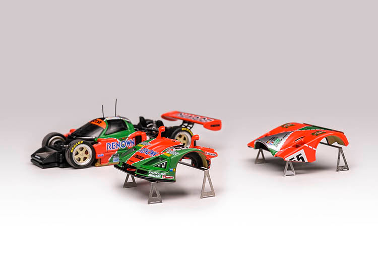 Pre-sale MOTORHELIX 1/64 Mazda Mazda 787B Alloy Simulation Racing Car Model