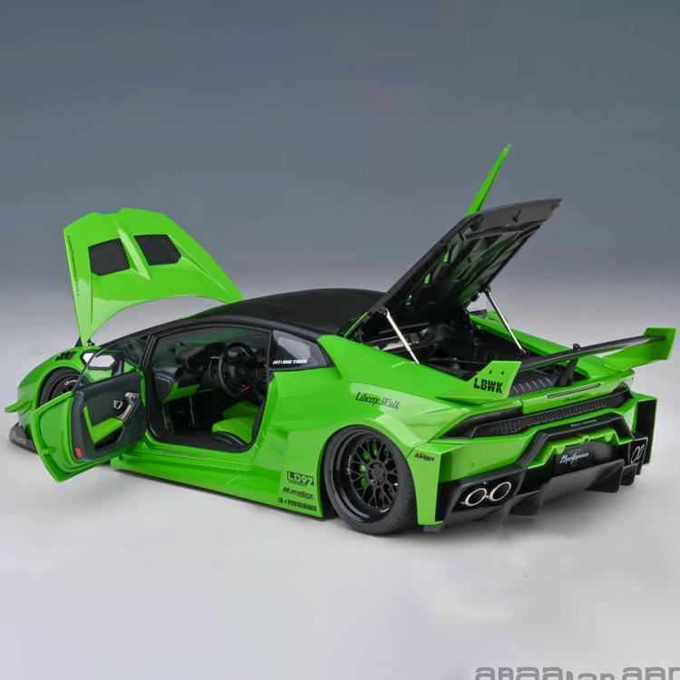 Autoart 1:18 Lamborghini LIBERTY WALK LB HURACAN GT Car Model