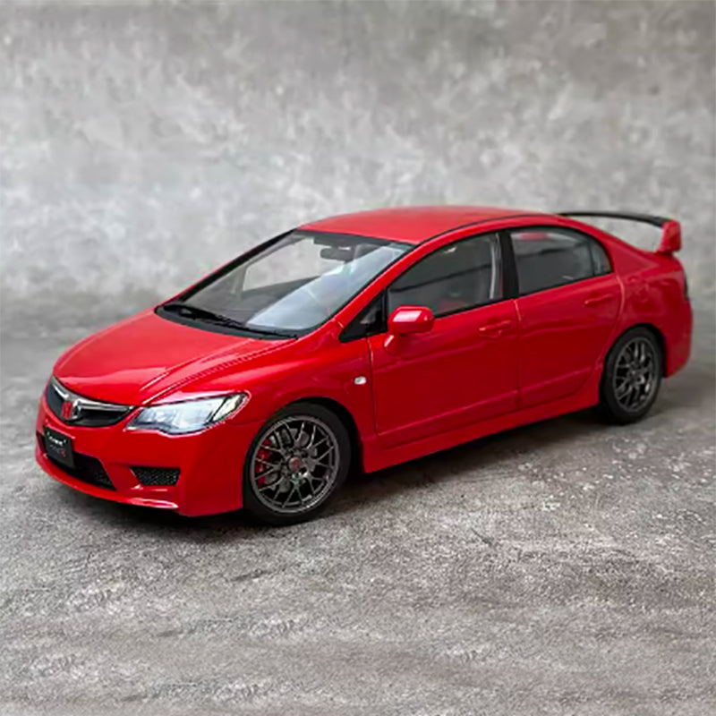 WELL 1:18 CIVIC FD2 TYPE-R alloy fully open car model collection