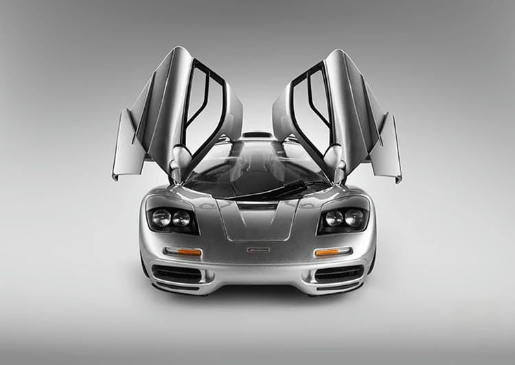 McLaren F1 XP5 Supercar 1:18 LCD Alloy Car Model Collection Gift