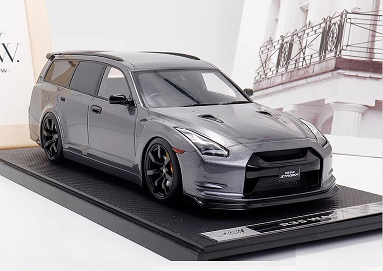 Limited IVY 1/18 Nissan GTR STAGEA R35 wagon resin simulation car model collection