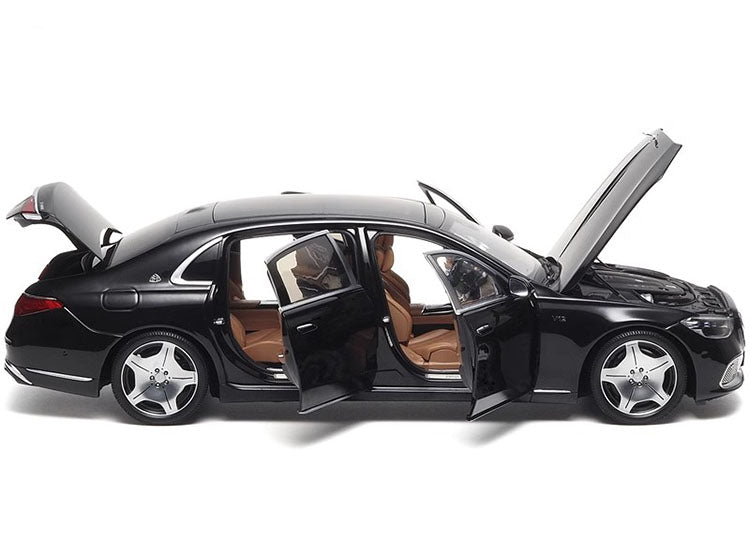 Almost Real Car Model 1:18 Alloy Fully Open Mercedes-Maybach S-Class 2021 Simulation Car Model