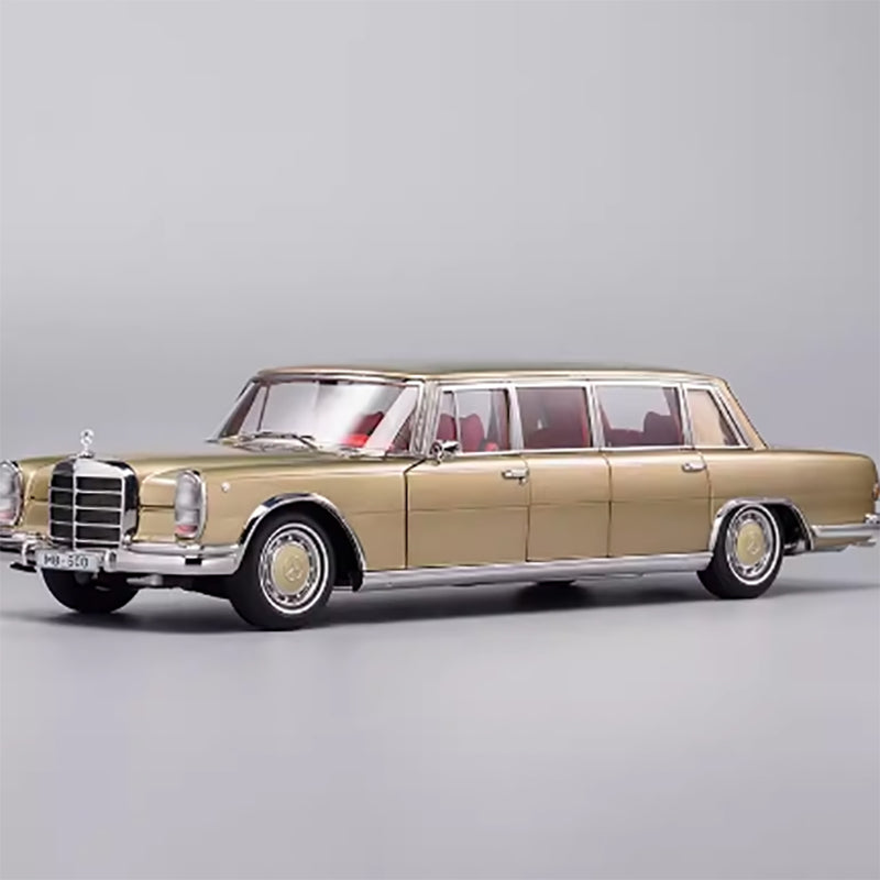 Kengfei 1:18 Benz Pullman W100 600 alloy car model collectible car model