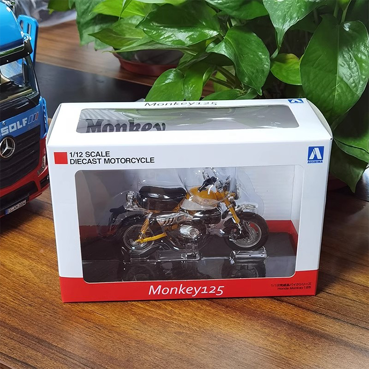 AOSHIMA 1/12 Monkey Z50J 2009 HONDA Honda 125monkey Alloy Motorcycle Model