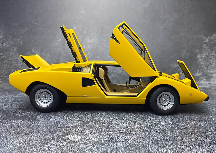 AUTOart 1/18 Lamborghini Contax LP400 simulation alloy car model collection ornaments