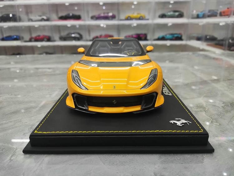 BBR 1:18 Ferrari 812 Competizione Leclerc Resin Car Model Collection