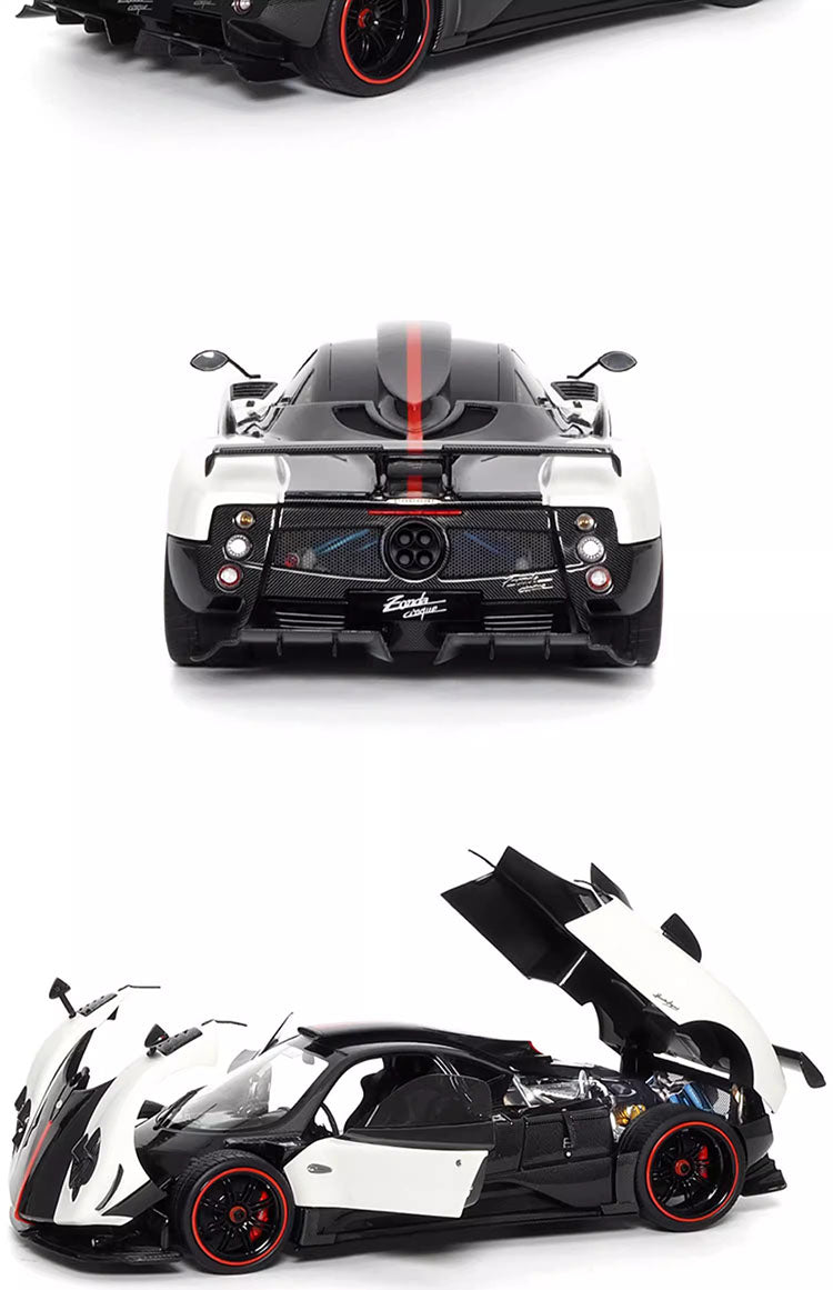 Almost Real 1:18 AR Zonda Cinque 2009 Model Alloy Full Open Simulation Car Model