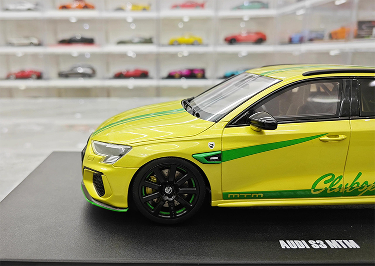 GT Spirit Audi S3 AUDI MTM Limited Edition Simulation Resin Car Model Collection 1/18th Ornament