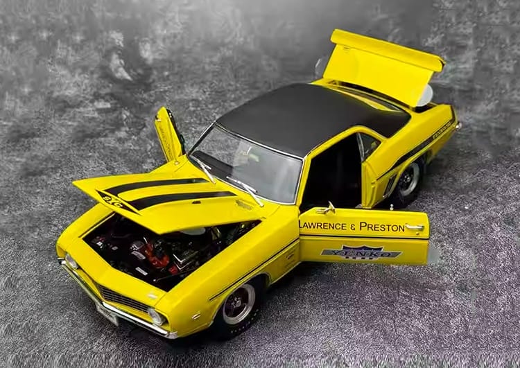 ACME 1:18 Chevrolet Hornet Camaro SC/SS/E 1969 Alloy Car Model