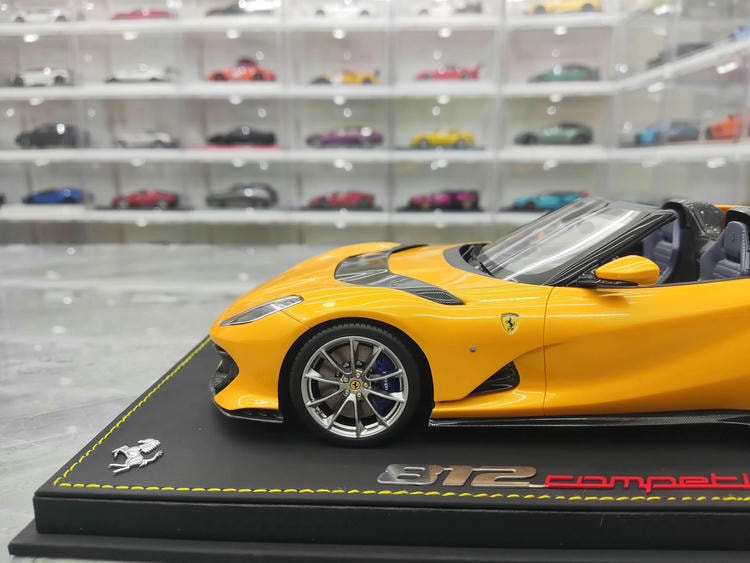 BBR 1:18 Ferrari 812 Competizione Leclerc Resin Car Model Collection