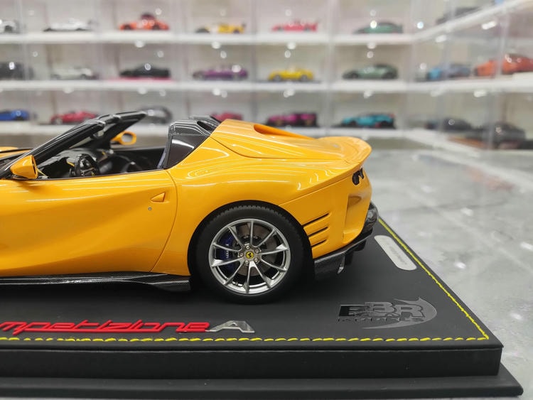 BBR 1:18 Ferrari 812 Competizione Leclerc Resin Car Model Collection