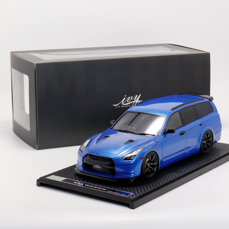 Limited IVY 1/18 Nissan GTR STAGEA R35 wagon resin simulation car model collection