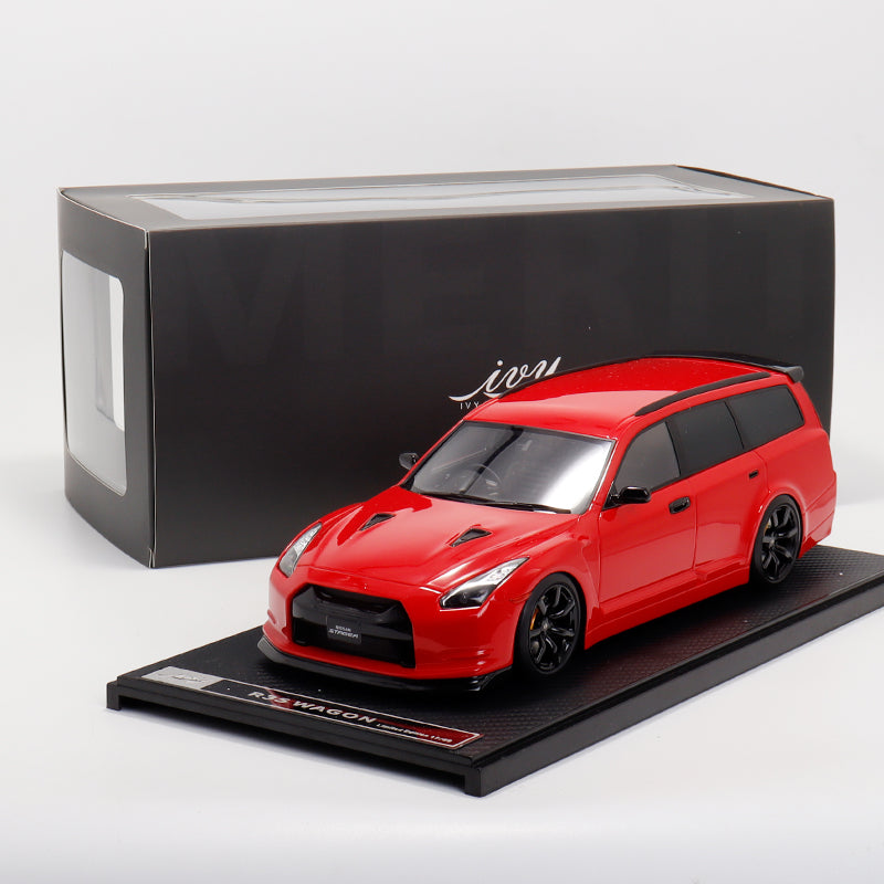 Limited IVY 1/18 Nissan GTR STAGEA R35 wagon resin simulation car model collection