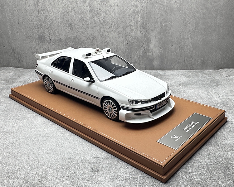 Vehicle Art Peugeot 406 Taxi Resin Car Model Collection 1 18 Taxi Express