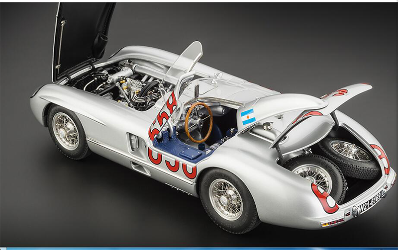 CMC 1:18 Benz 300SLR Mille Miglia 658 704 Fangio Alloy Car Model