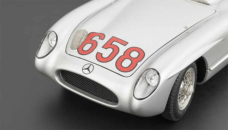 CMC 1:18 Benz 300SLR Mille Miglia 658 704 Fangio Alloy Car Model