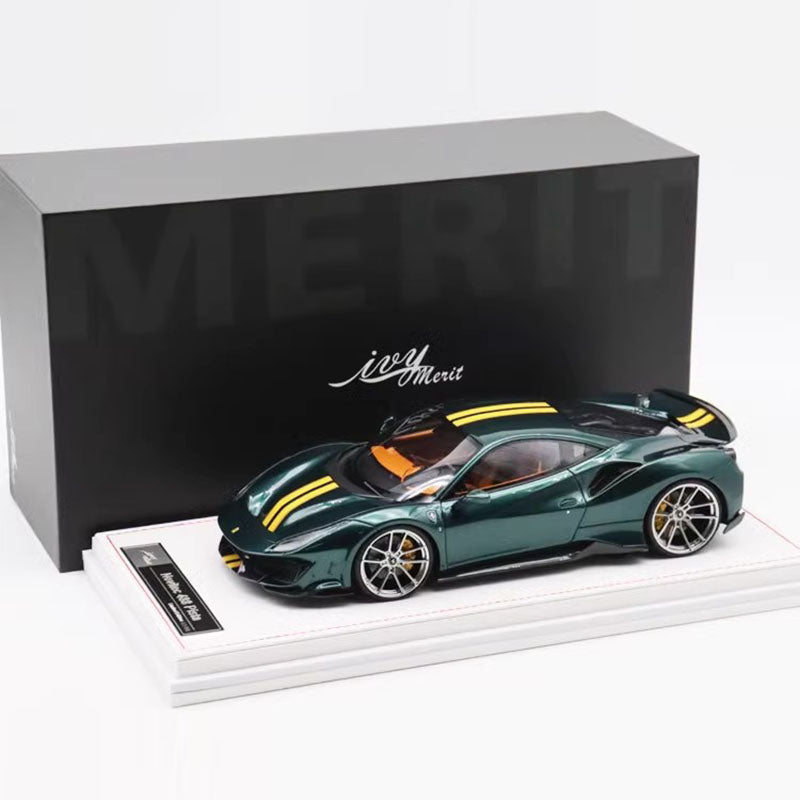 IVY limited 1:18 spot Novitec Ferrari 488Pista simulation car model limited collection