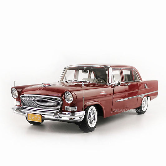 1:18 Limited Edition Hongqi Red Flag CA72 Alloy Diecast Model Car by Century Dragon | High-end paintwork, fully openable