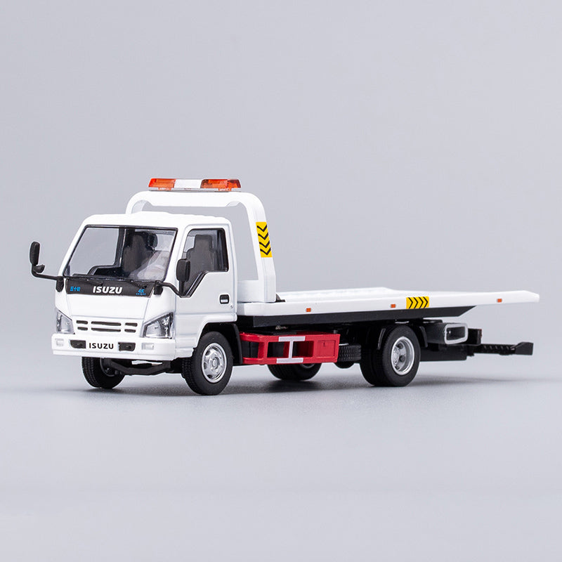 GCD 1/64 ISUZU Isuzu Flatbed Tow Truck Vans Alloy Car Models and Ornaments