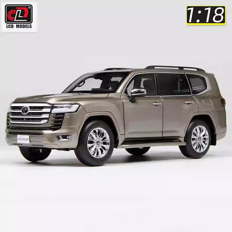 LCD 1:18 Toyota Land Cruiser LC300 ZX Alloy Car Model