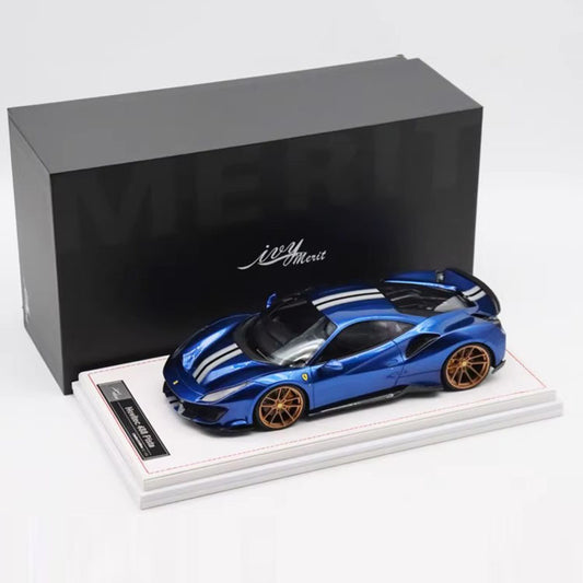 IVY limited 1:18 spot Novitec Ferrari 488Pista simulation car model limited collection