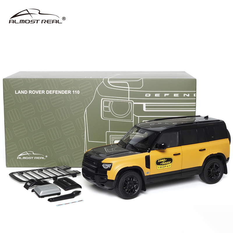 ALMOST REAL 1:18 Land Rover Defender 90/110 Salute Edition Alloy Car Model（810710）