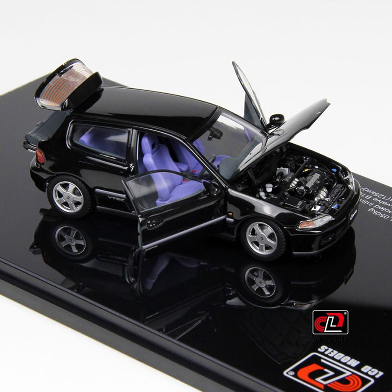 LCD 1:43 Honda EG6 SiR(SiRII) simulation alloy car model ornament collection