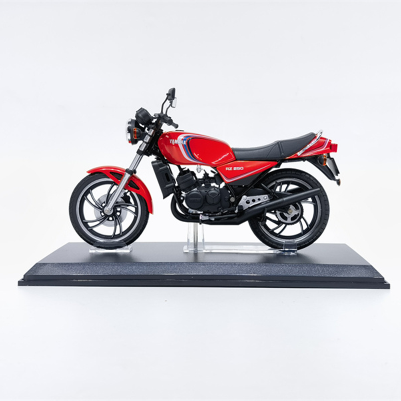 AOSHIMA 1:12 Yamaha RZ250 motorcycle simulation model Gift collection ornaments