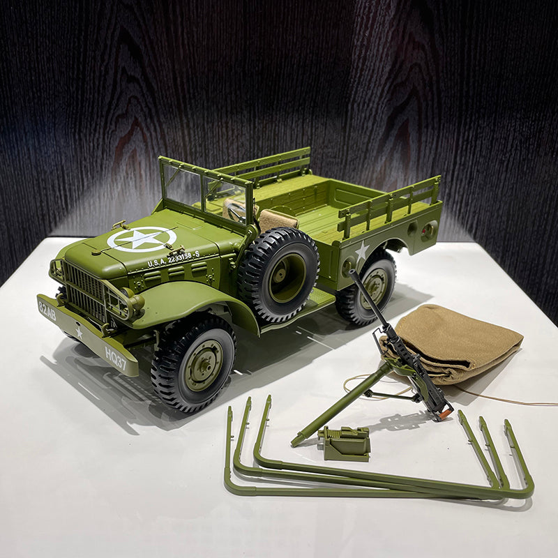 XiaoGuang Original Factory Car Model 1:18 Jeep BEEP WC51/52 Alloy Car Model Collection Gift