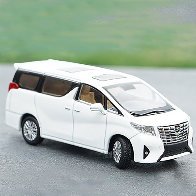 GCD1:64 Alphard MPV business car nanny car alloy simulation car model collection adult