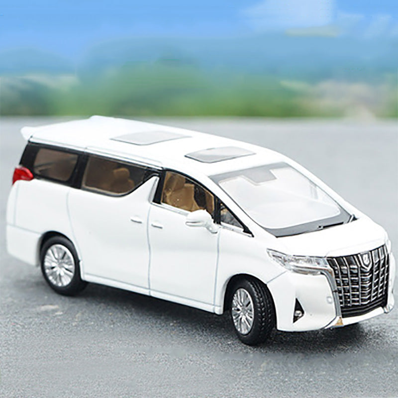 GCD1:64 Alphard MPV business car nanny car alloy simulation car model collection adult