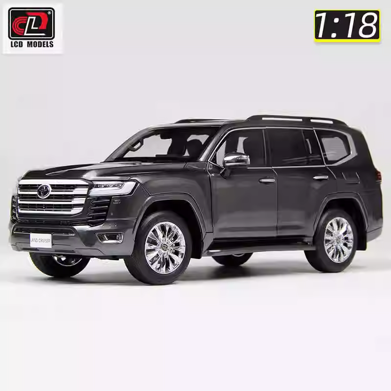 LCD 1:18 Toyota Land Cruiser LC300 ZX Alloy Car Model