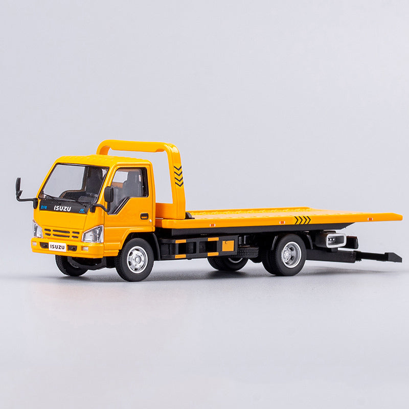 GCD 1/64 ISUZU Isuzu Flatbed Tow Truck Vans Alloy Car Models and Ornaments