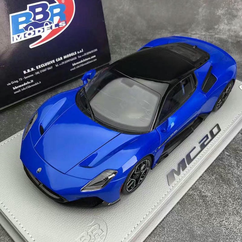 BBR Limited Edition 1:18 Maserati MC20 Maserati Supercar Alloy Full Open Car Model