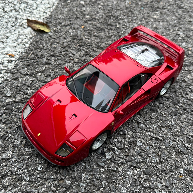 Kyosho 1:18 Ferrari F40 red alloy full open car model sports car collection level